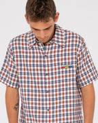 MENS BEAMA CURVED HEM SHORT SLEEVE SHIRT