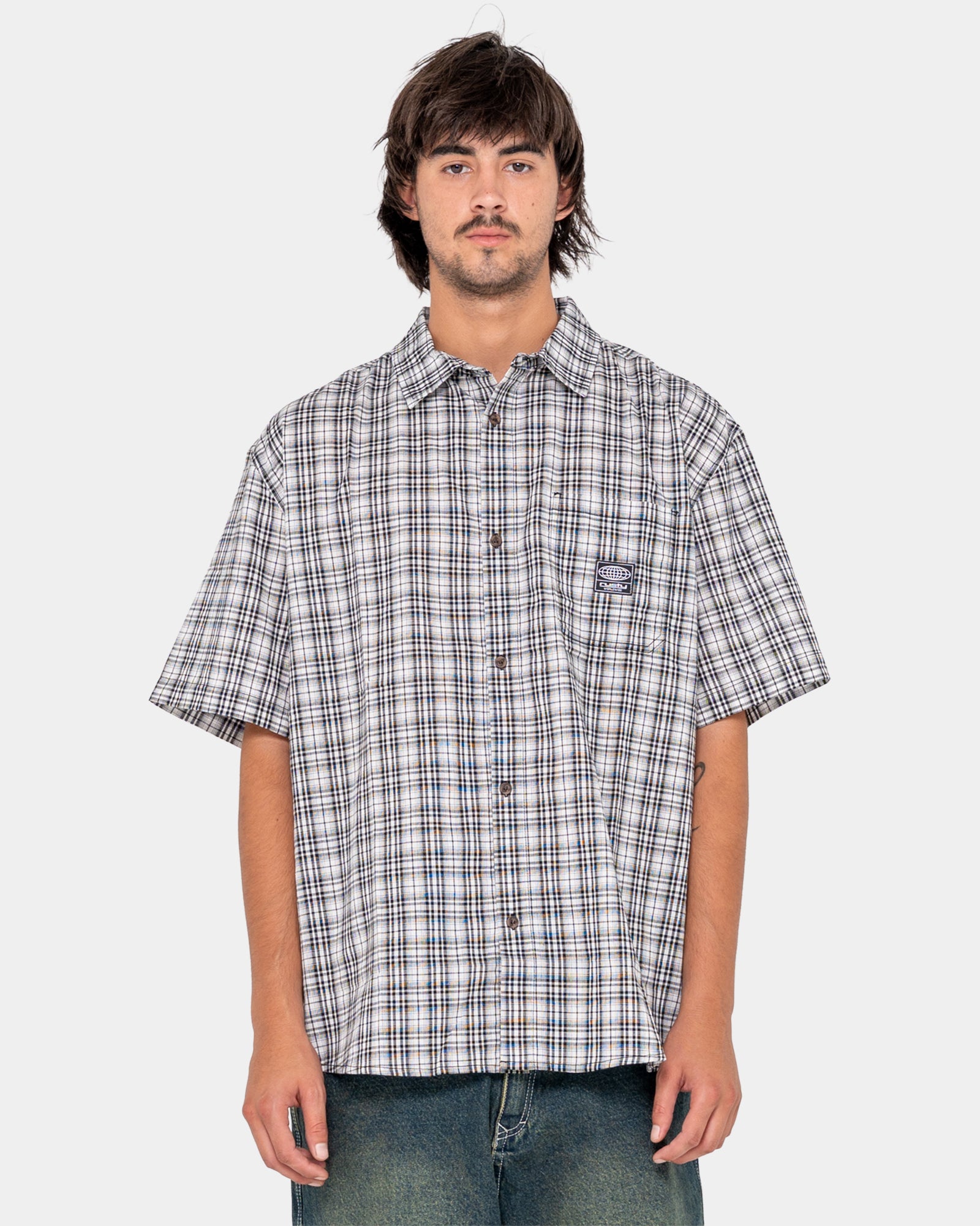 Mens Worldwide Short Sleeve Shirt