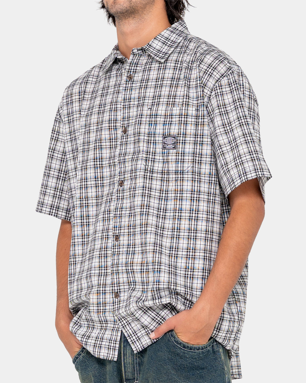 Mens Worldwide Short Sleeve Shirt