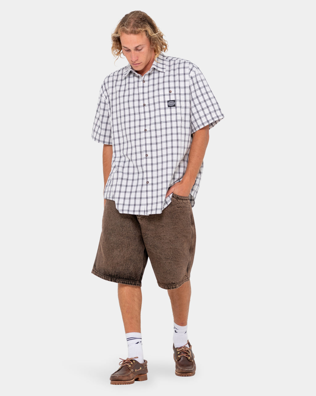 Mens Worldwide Short Sleeve Shirt