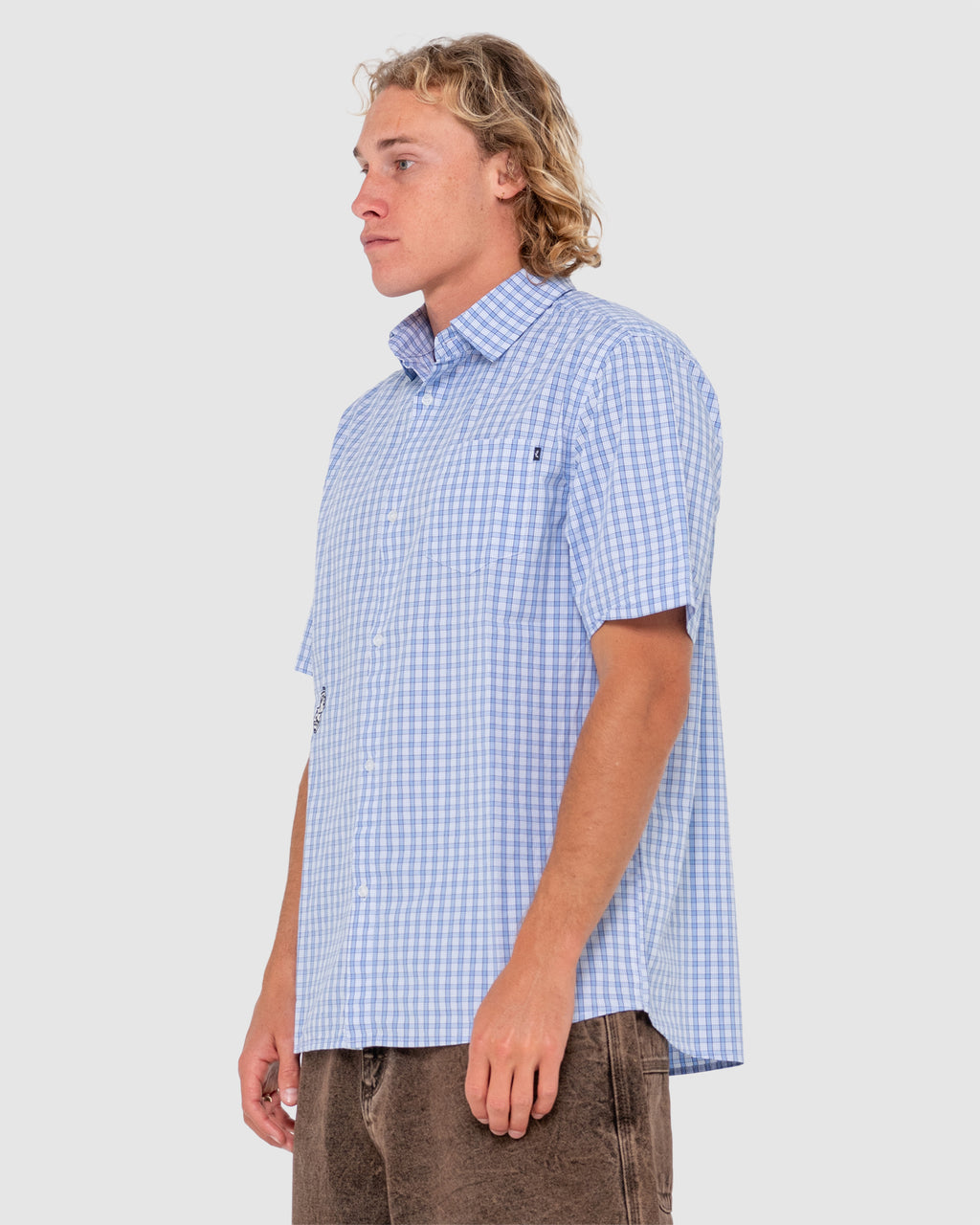 MENS LUCIFER GOT LUCKY SHORT SLEEVE SHIRT