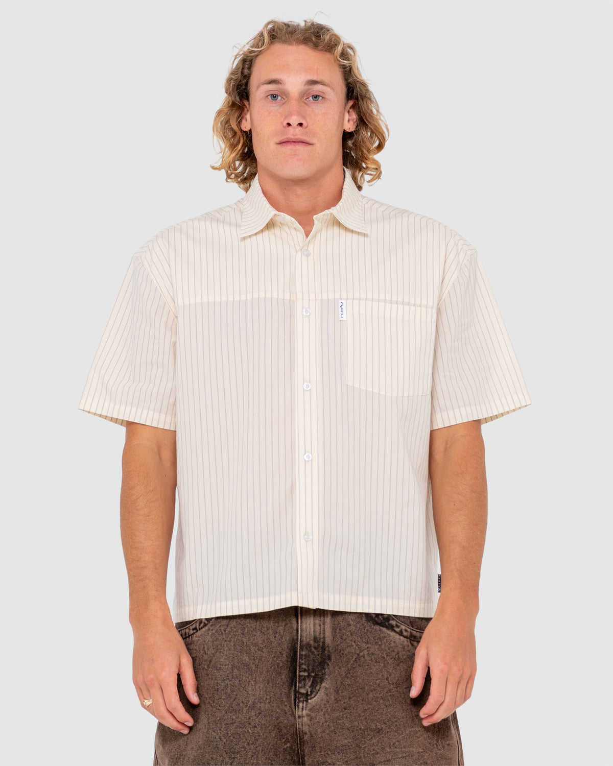 MENS BOXED IN SHORT SLEEVE SHIRT