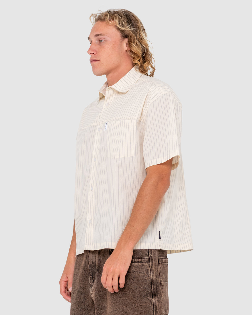MENS BOXED IN SHORT SLEEVE SHIRT