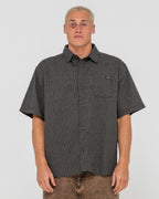 MENS RESNO CHECK SHORT SLEEVE SHIRT