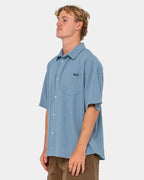 Mens Acemo Check Short Sleeve Shirt