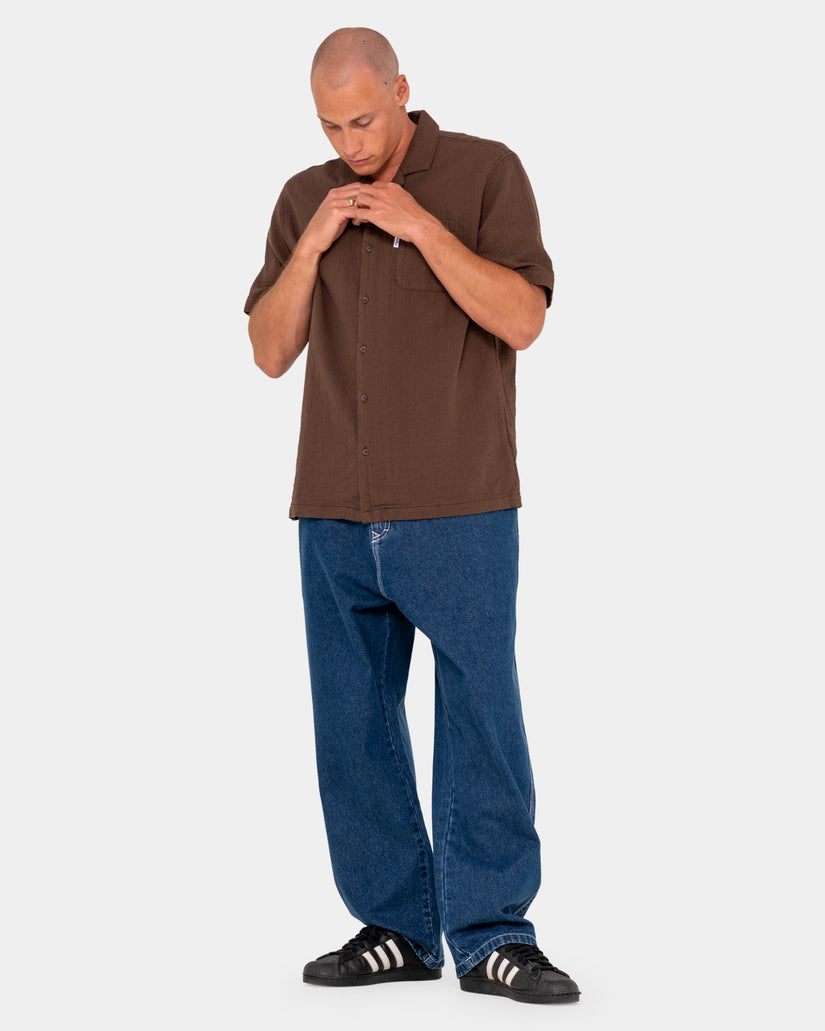 Mens Canseco Vacation Short Sleeve Shirt