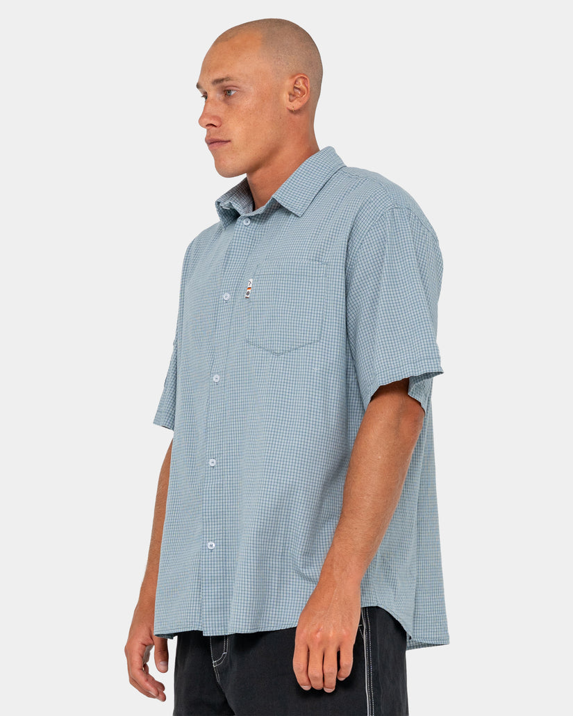 Mens Stasha Pocket Short Sleeve Shirt
