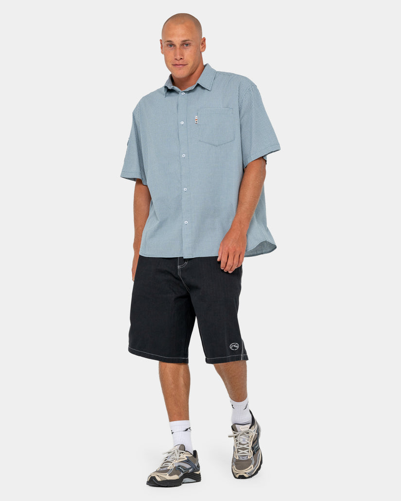 Mens Stasha Pocket Short Sleeve Shirt