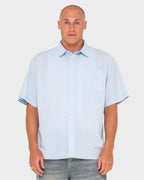 Mens Hoodus Check Short Sleeve Shirt