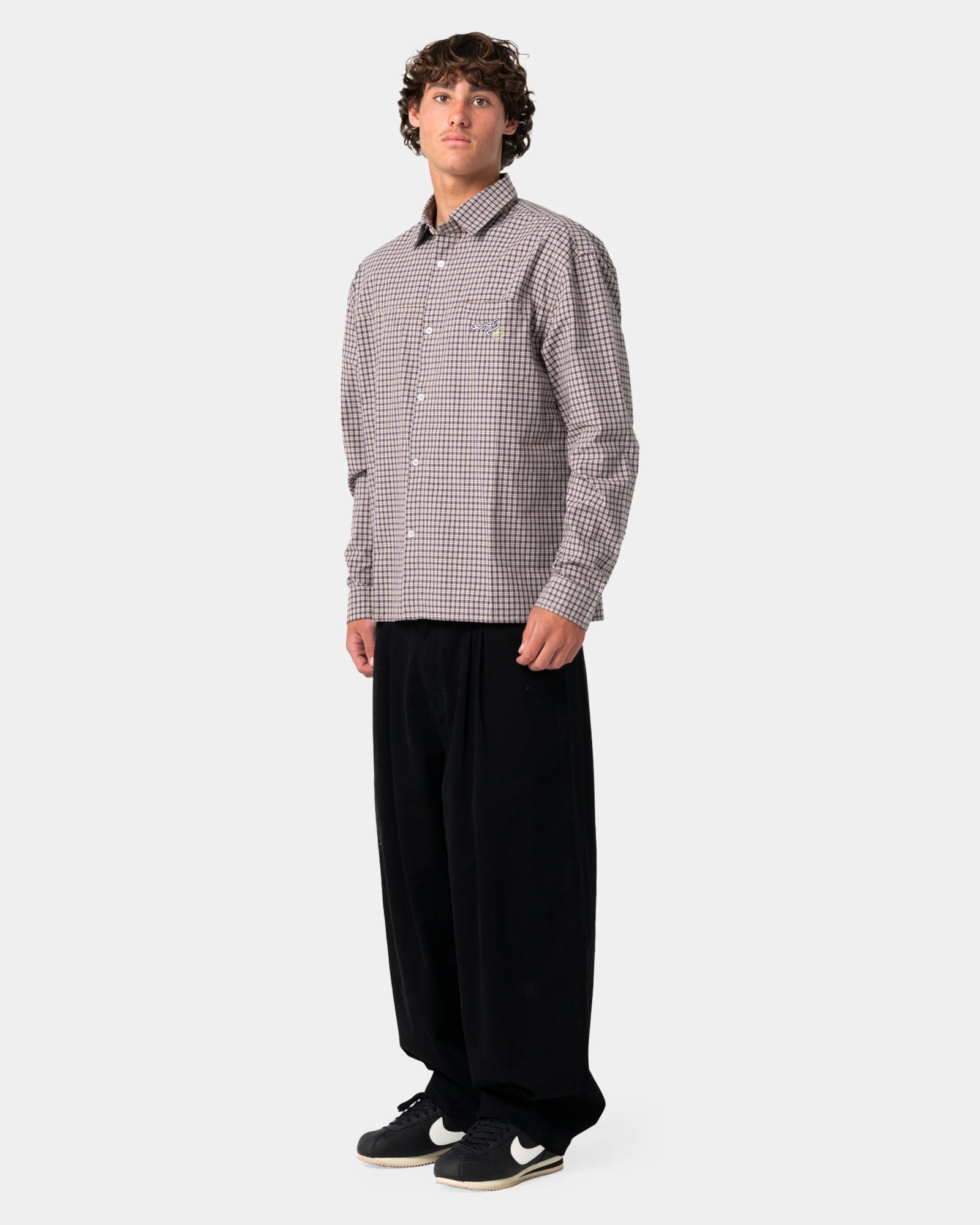 Mens Roadblock Long Sleeve Shirt