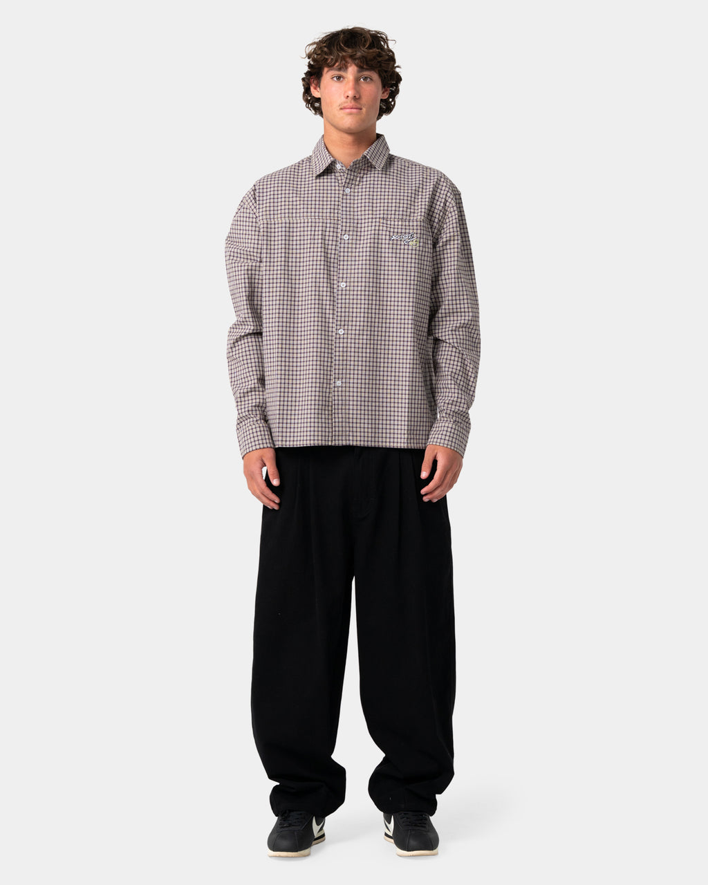 Mens Roadblock Long Sleeve Shirt
