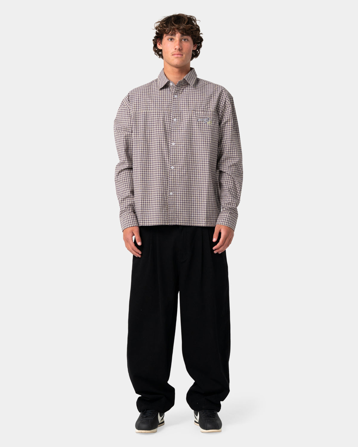 Mens Roadblock Long Sleeve Shirt