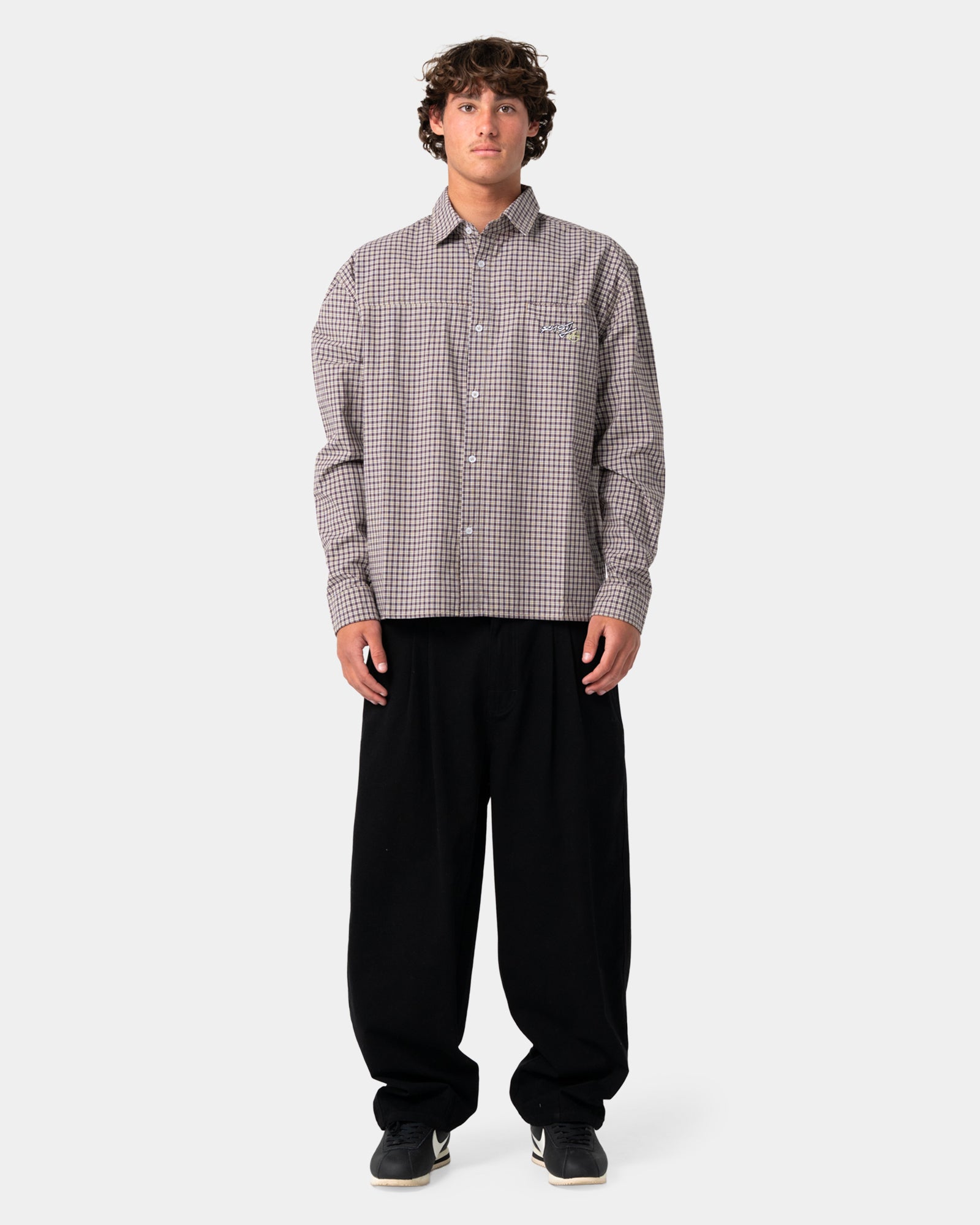 Mens Roadblock Long Sleeve Shirt