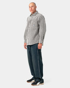 Mens Cobra Washed Over Long Sleeve Shirt