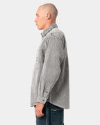 Mens Cobra Washed Over Long Sleeve Shirt