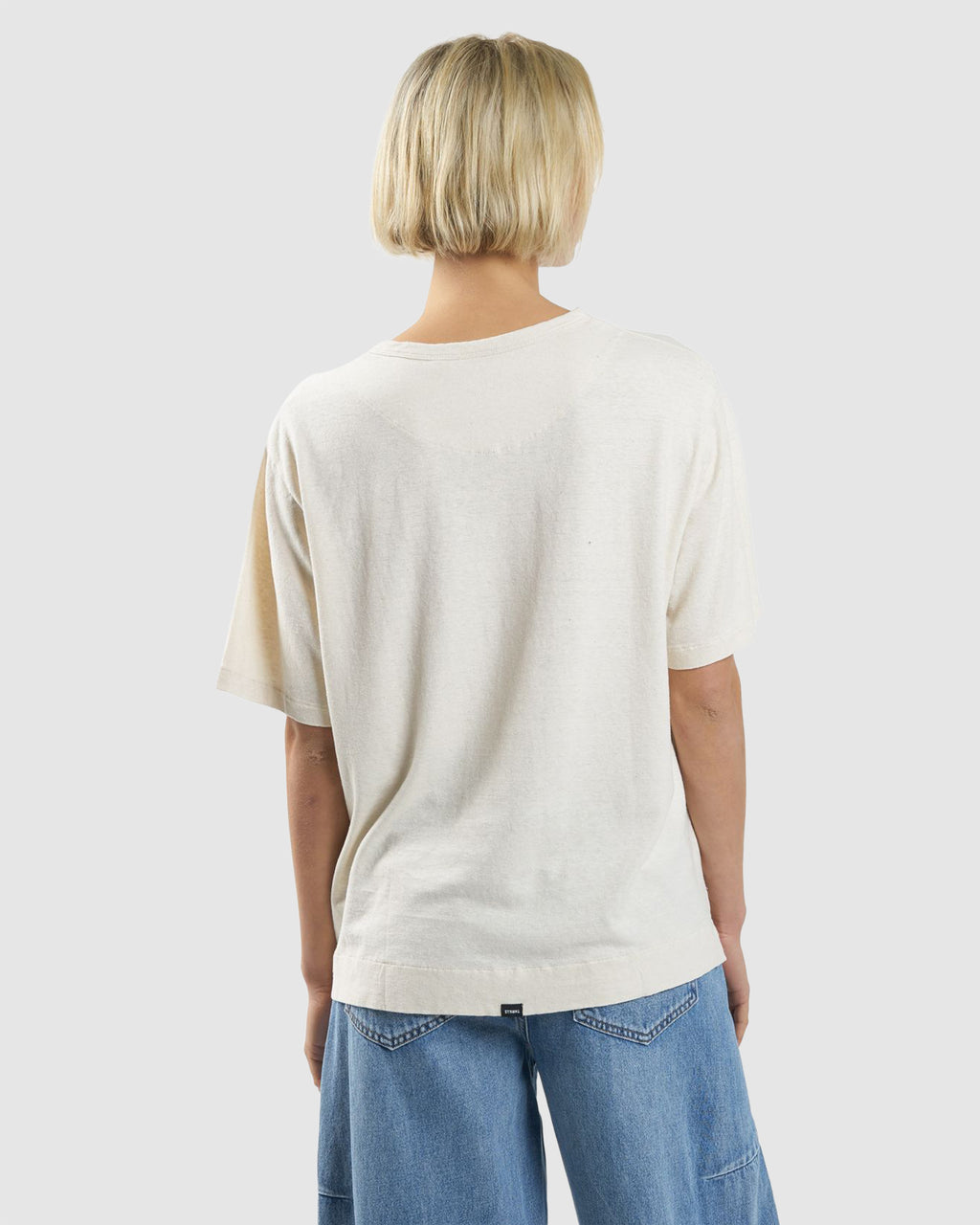 WOMENS EXPERIENCE HEMP BOX T-SHIRT