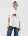 WOMENS HEALING DELUSIONS OVERSIZED T-SHIRT