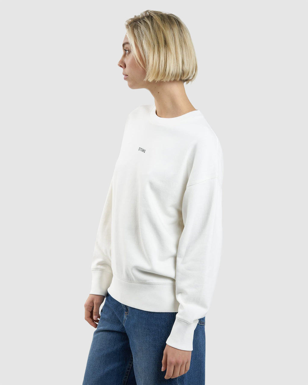 WOMENS MINIMAL THRILLS SLOUCH CREW