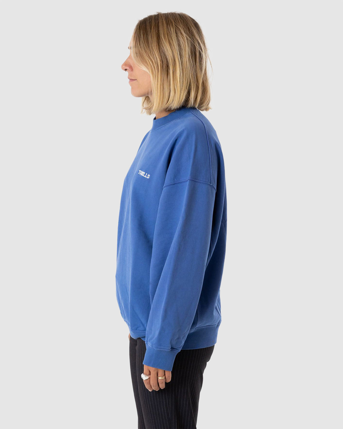 Womens Spectral Oversized Crew Neck