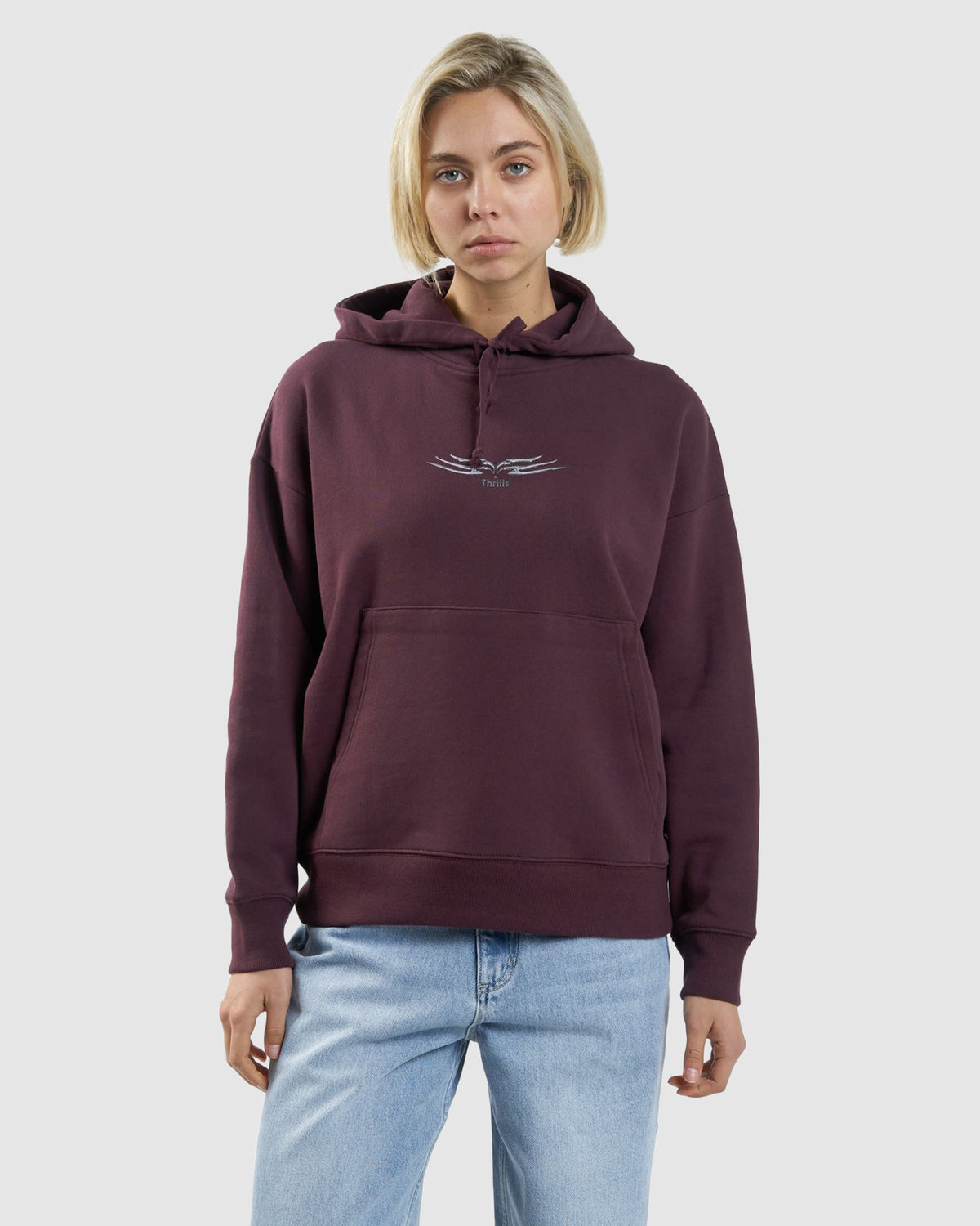 WOMENS EASY GOING FLEECE HOODIE