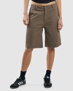 WOMENS SLOUCH CARPENTER TWILL SHORTS