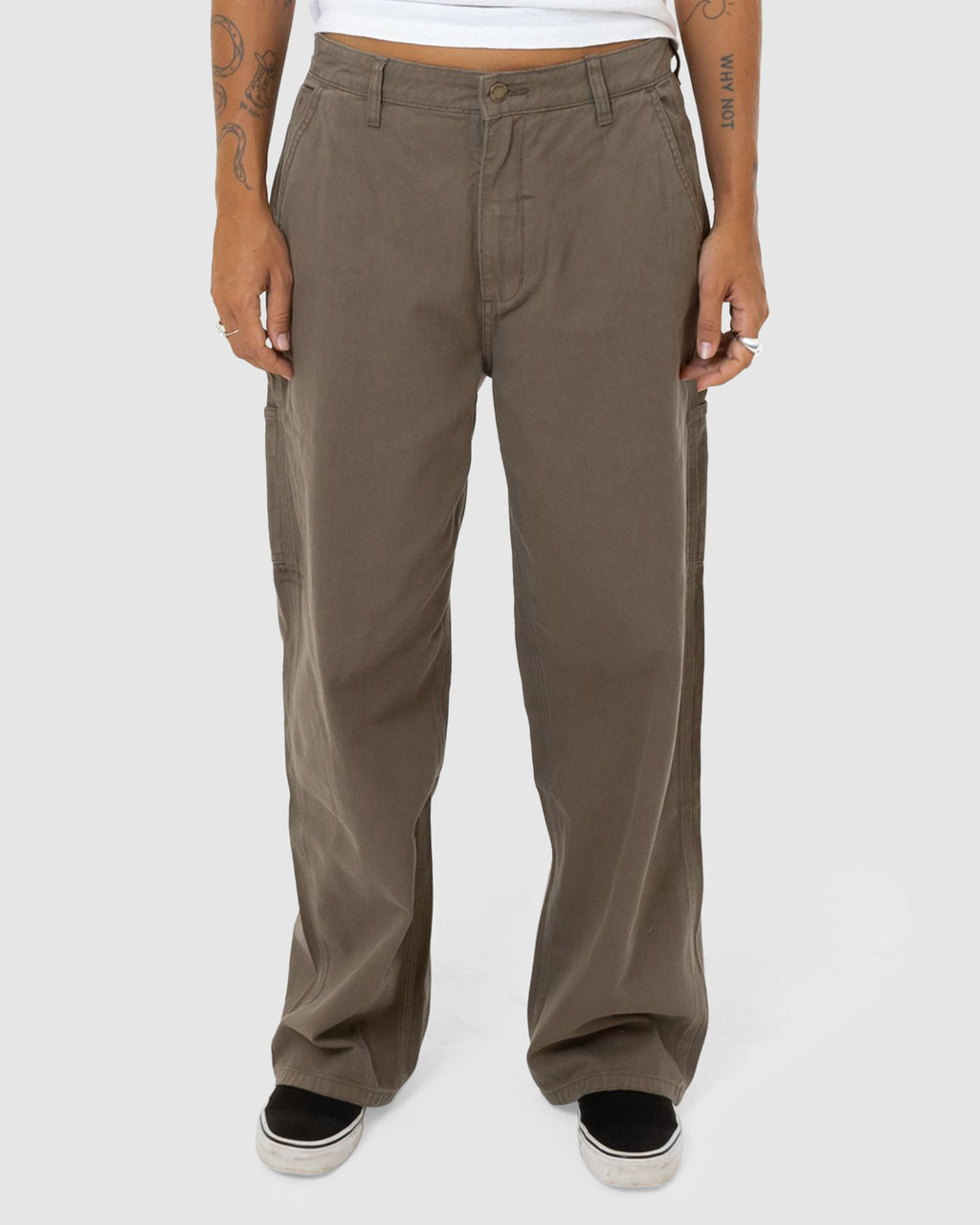 Womens Slouch Carpenter Pants