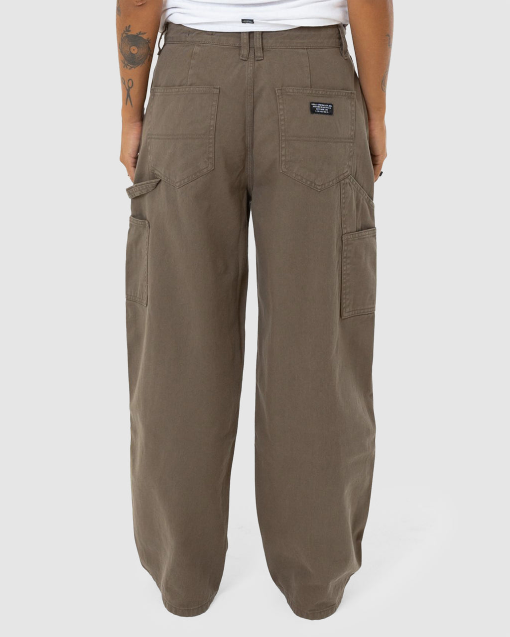 Womens Slouch Carpenter Pants