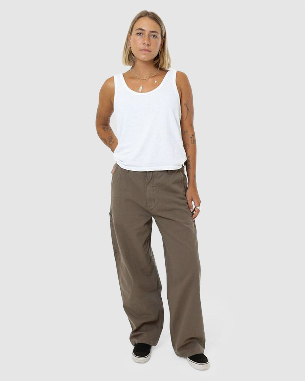 Womens Slouch Carpenter Pants