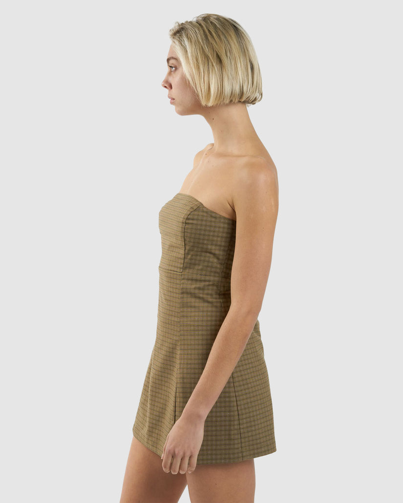 WOMENS DAWSON PLAID DRESS
