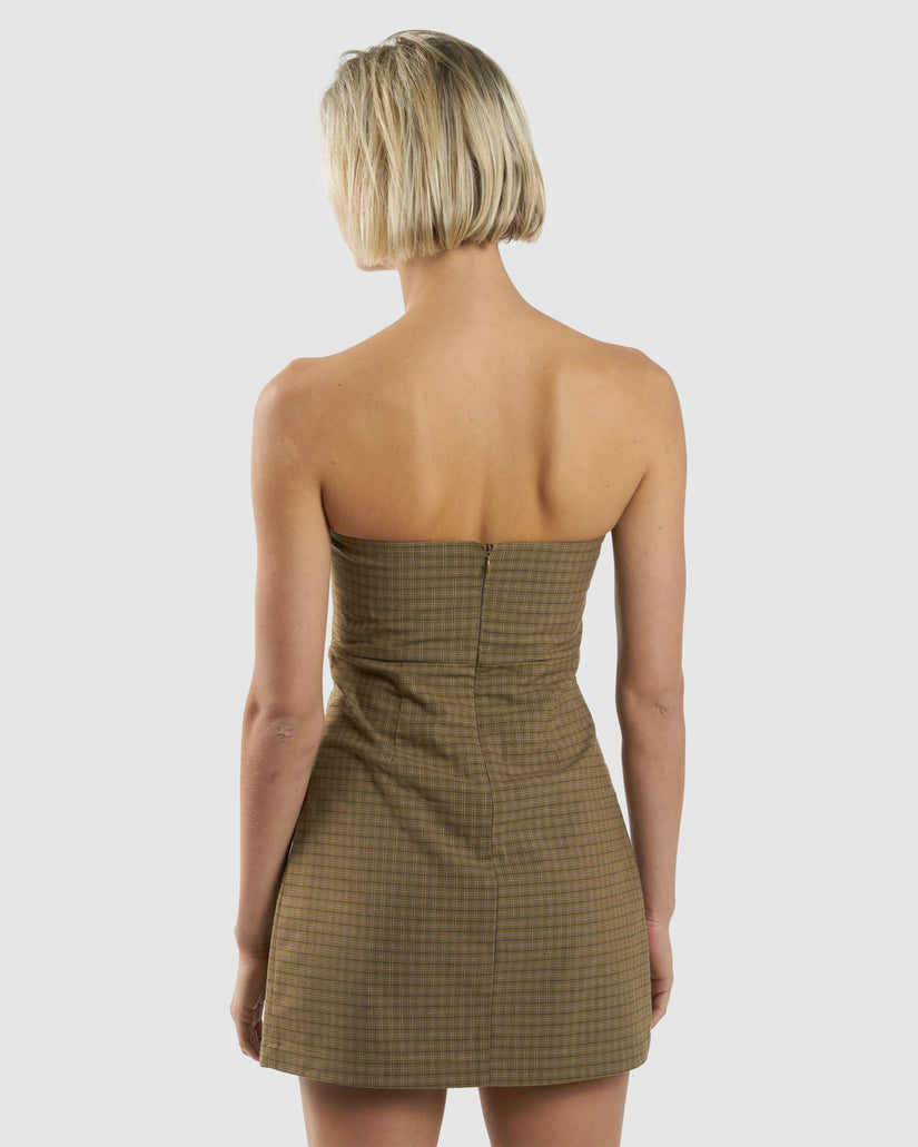 WOMENS DAWSON PLAID DRESS