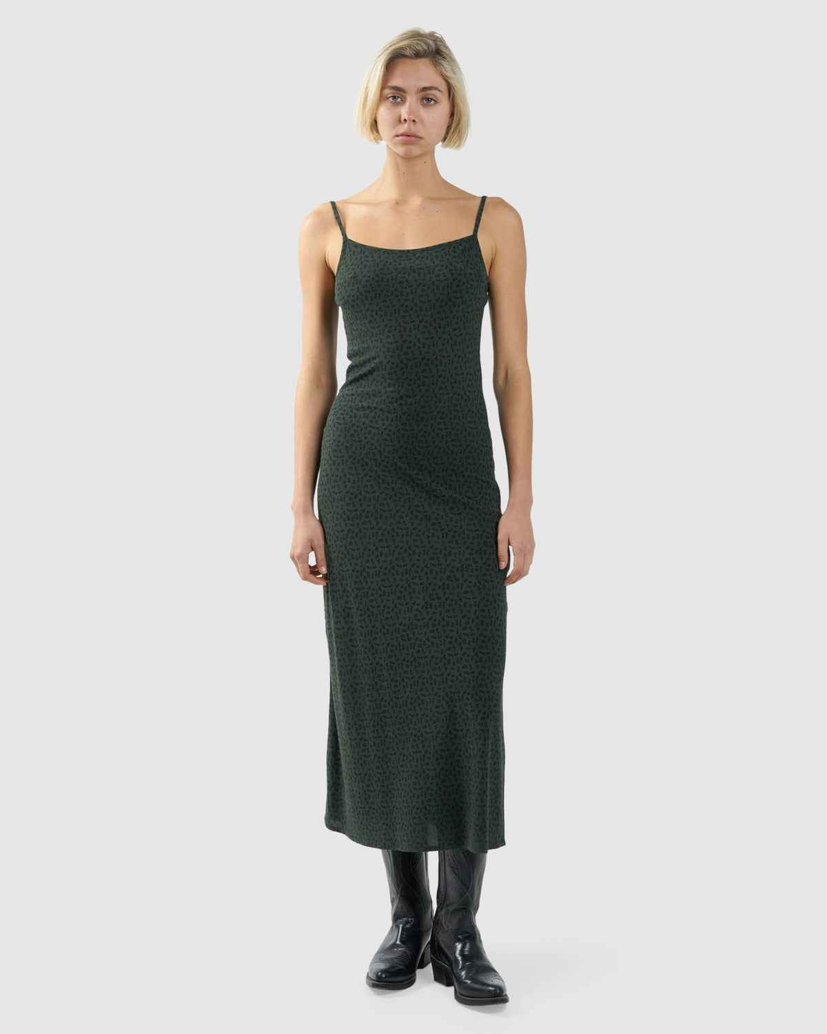 Womens Cassia Bias Midi Dress
