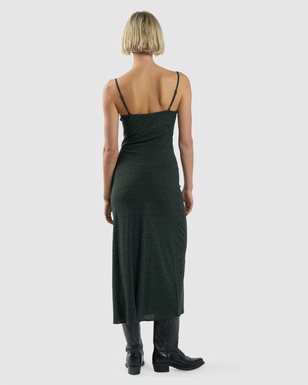 Womens Cassia Bias Midi Dress