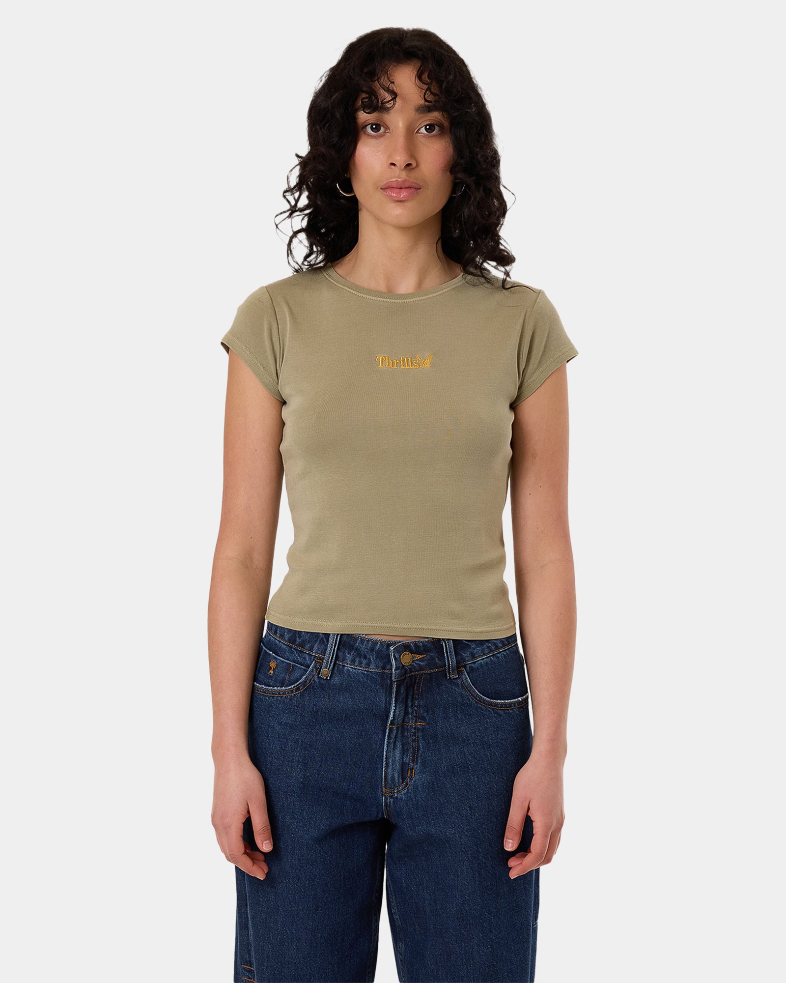 Womens Thrills Workwear T-Shirt