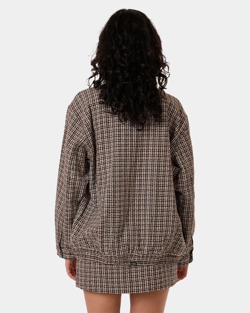 Womens Hazed Harrington Coach Jacket
