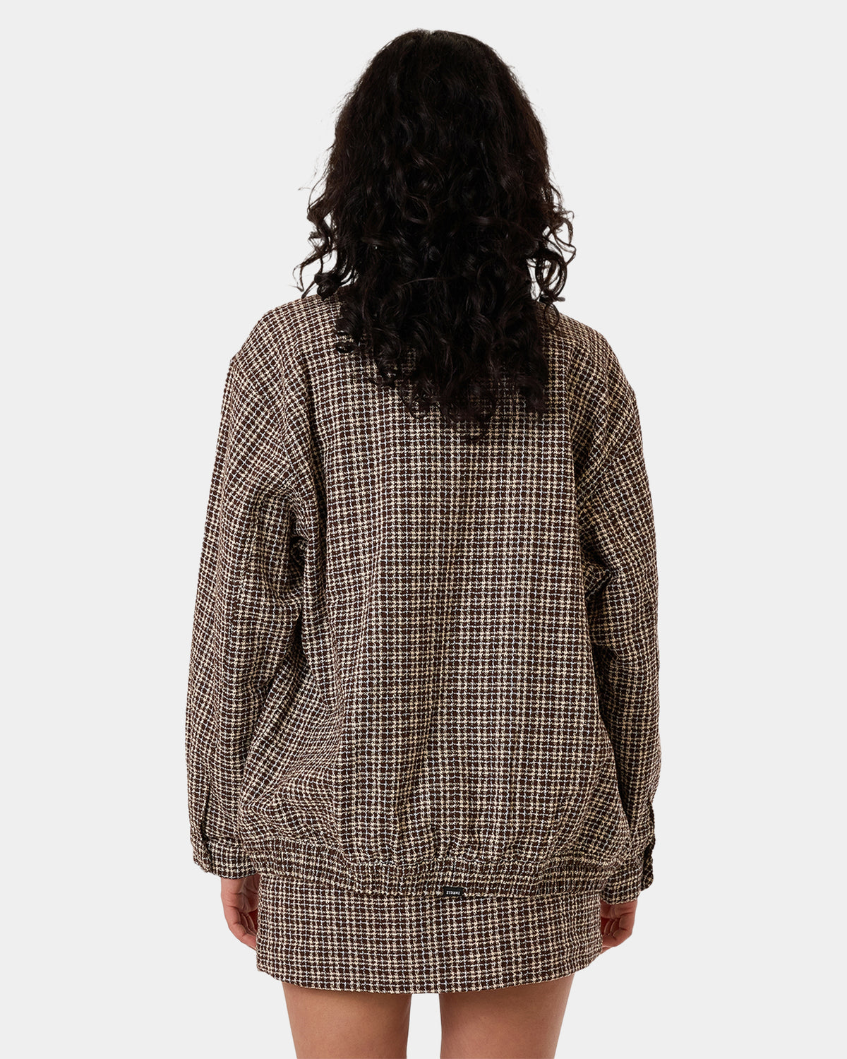 Womens Hazed Harrington Coach Jacket