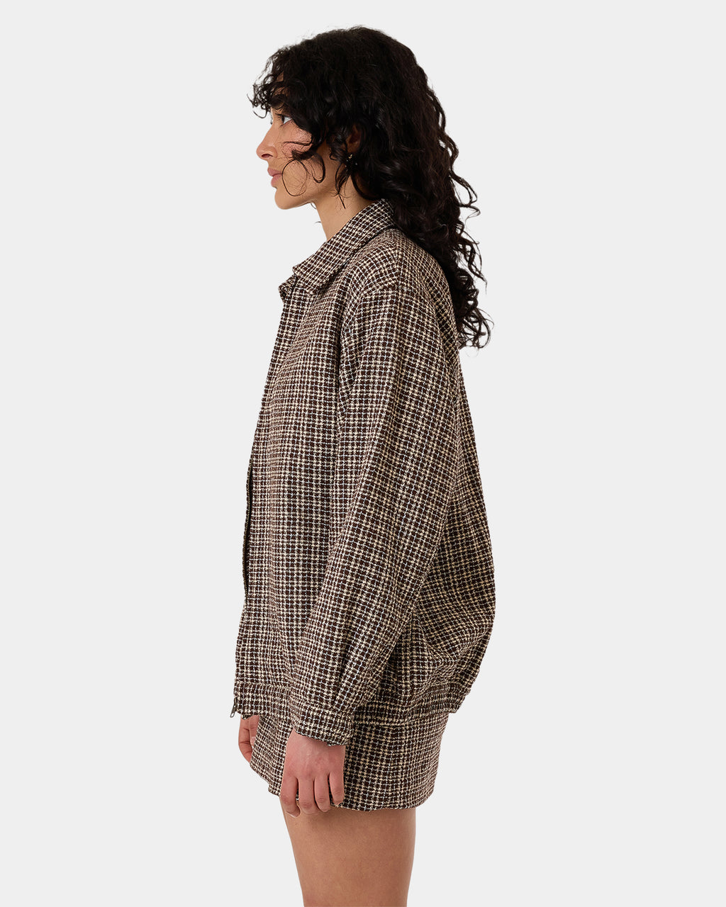 Womens Hazed Harrington Coach Jacket