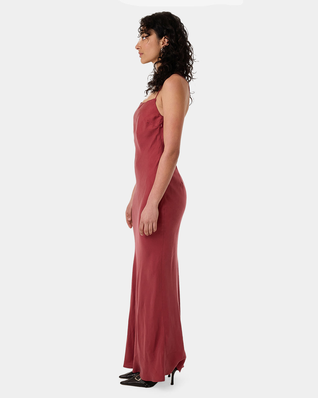 Womens Blair Bias Slip Maxi Dress