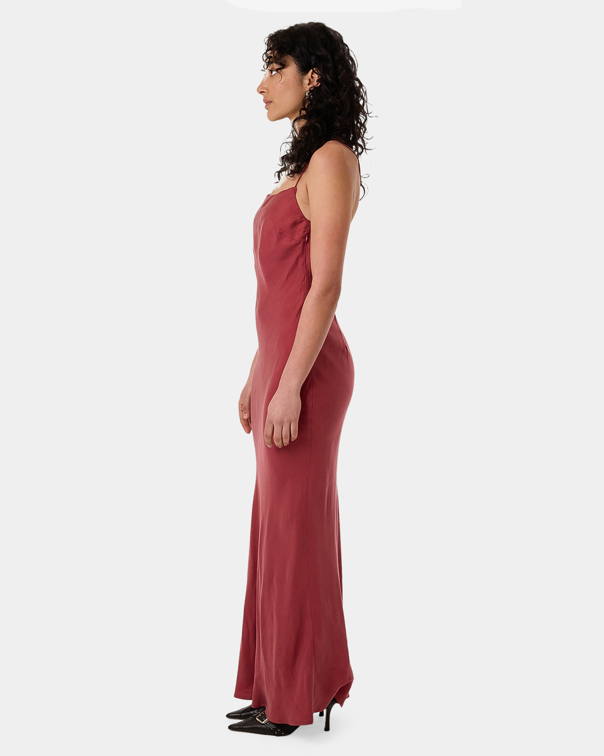 Womens Blair Bias Slip Maxi Dress