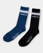 Womens 6 Break Point 2 Pack Crew Socks