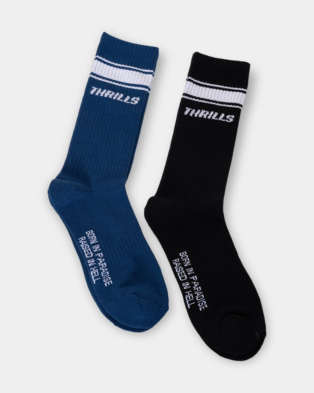 Womens 6 Break Point 2 Pack Crew Socks