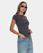 Womens Ride Or Die Boat Neck T-Shirt