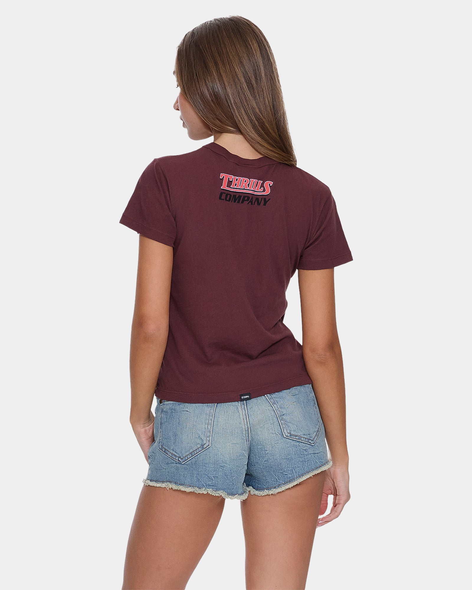 Womens Full Throttle Boy T-Shirt