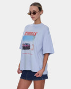 Womens Full Throttle Oversized T-Shirt
