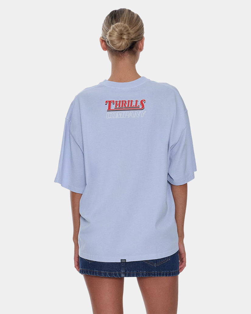 Womens Full Throttle Oversized T-Shirt