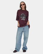 Womens Dark Paradise Oversized T-Shirt