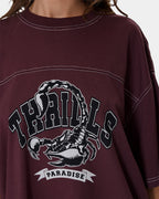 Womens Dark Paradise Oversized T-Shirt