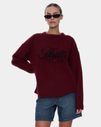 Womens Bloodlines Knit Crew Neck