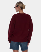 Womens Bloodlines Knit Crew Neck