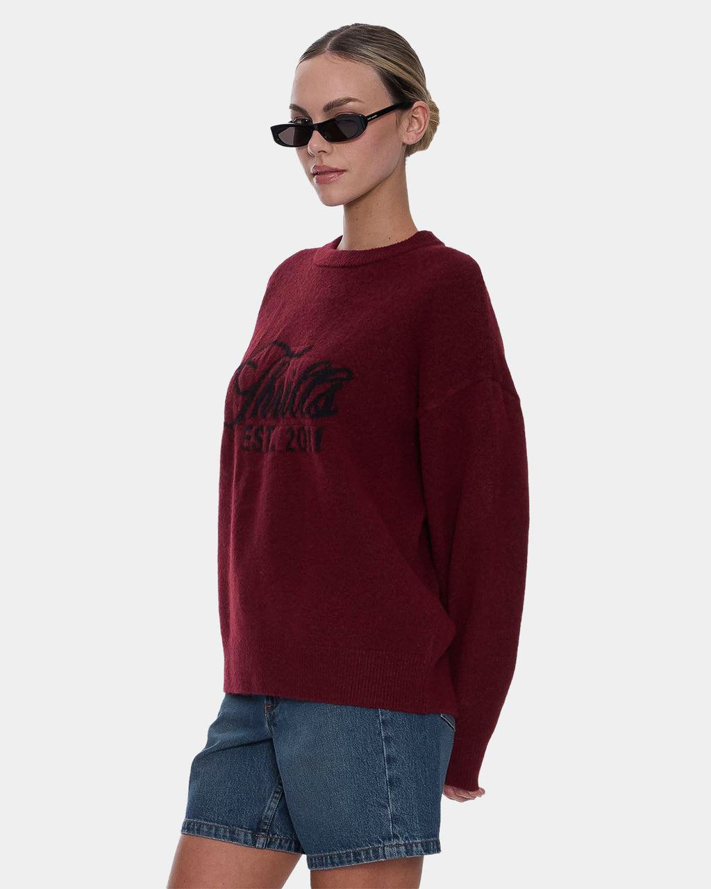 Womens Bloodlines Knit Crew Neck