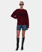 Womens Bloodlines Knit Crew Neck
